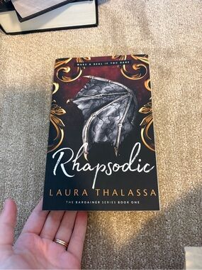 Rhapsodic by - Black and Red Cover Paperback
